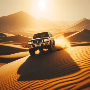 morning desert safari with quad bike