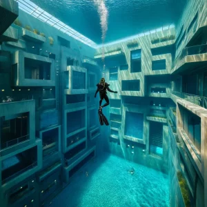 the world's deepest swimming pool