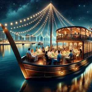 dubai creek dhow cruise dinner