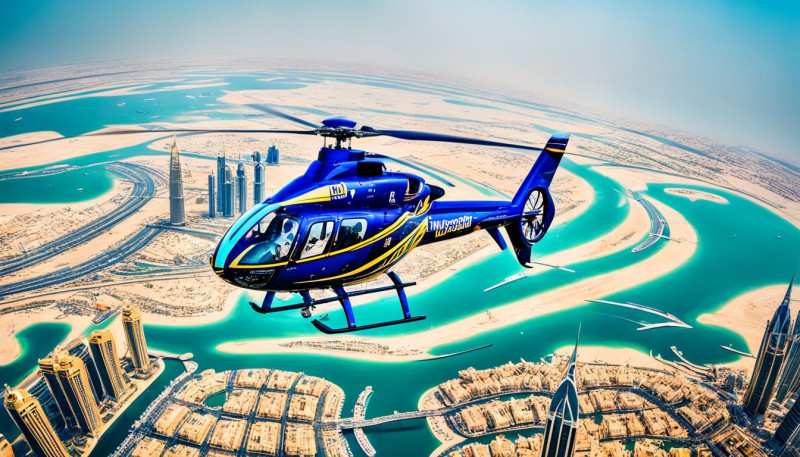 best helicopter tours Dubai