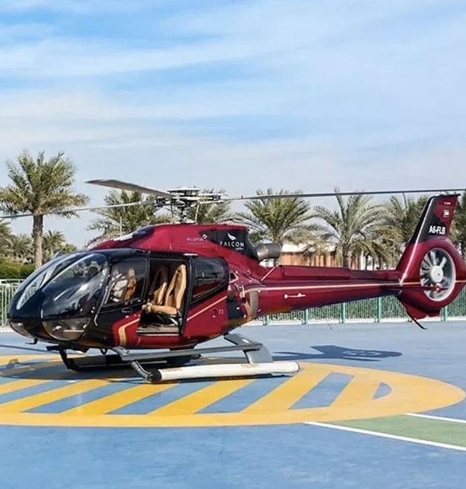 helicopter tour in dubai