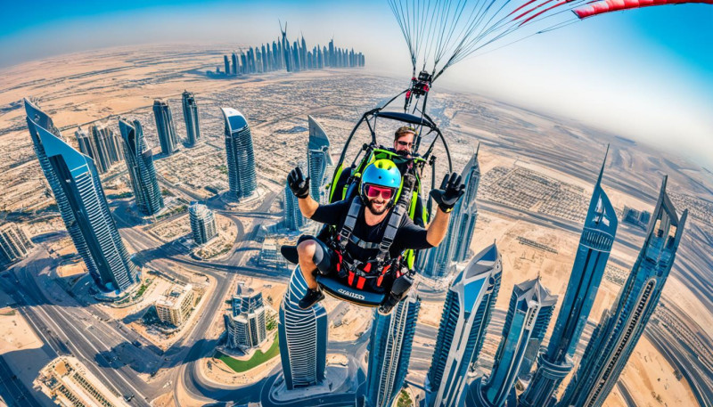 Dubai aerial adventure