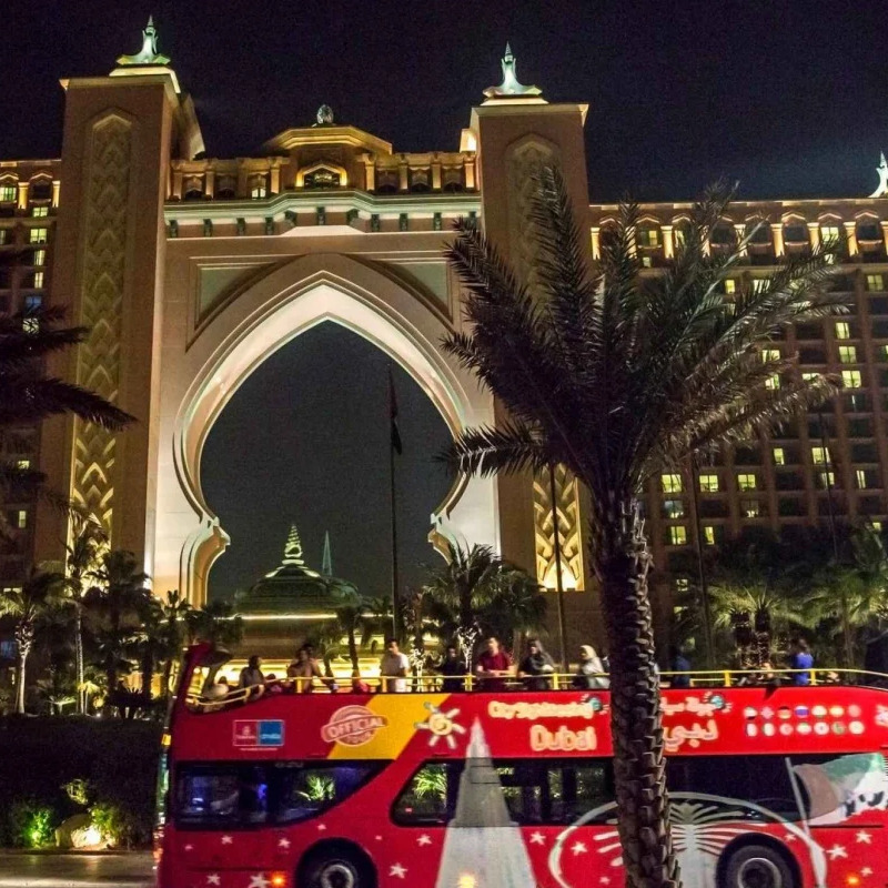 big bus dubai night tour