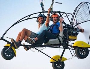 paramotor flight dubai