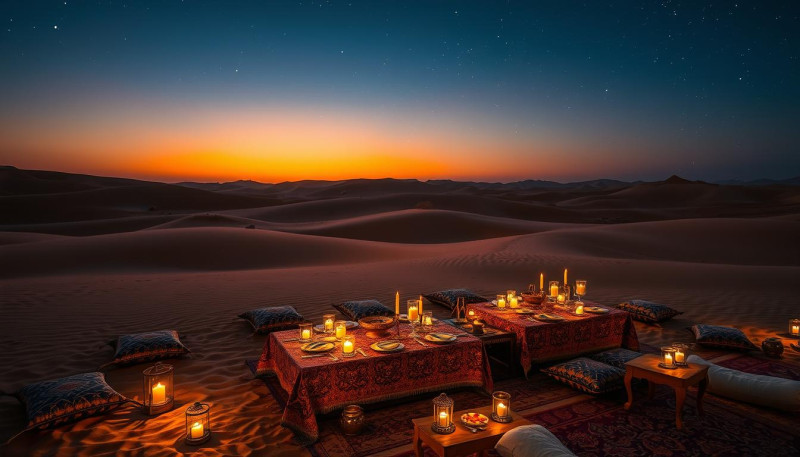 Desert Dinner in Dubai