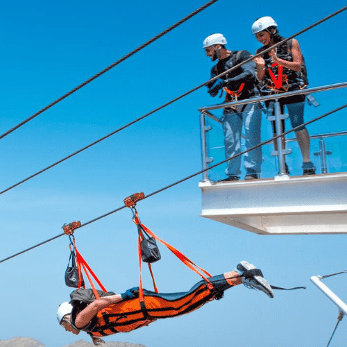 jebel jais zipline tickets from dubai