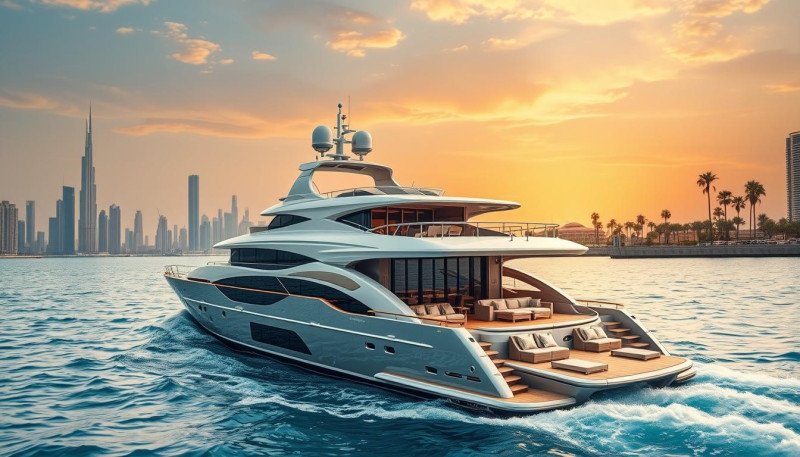 luxury yacht charter packages Dubai