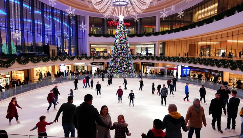 Dubai Mall ice rink