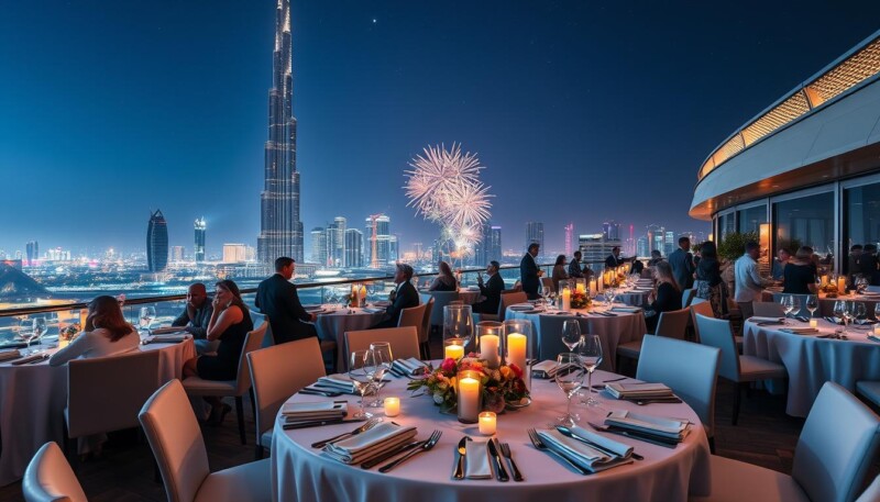 Dubai NYE fine dining